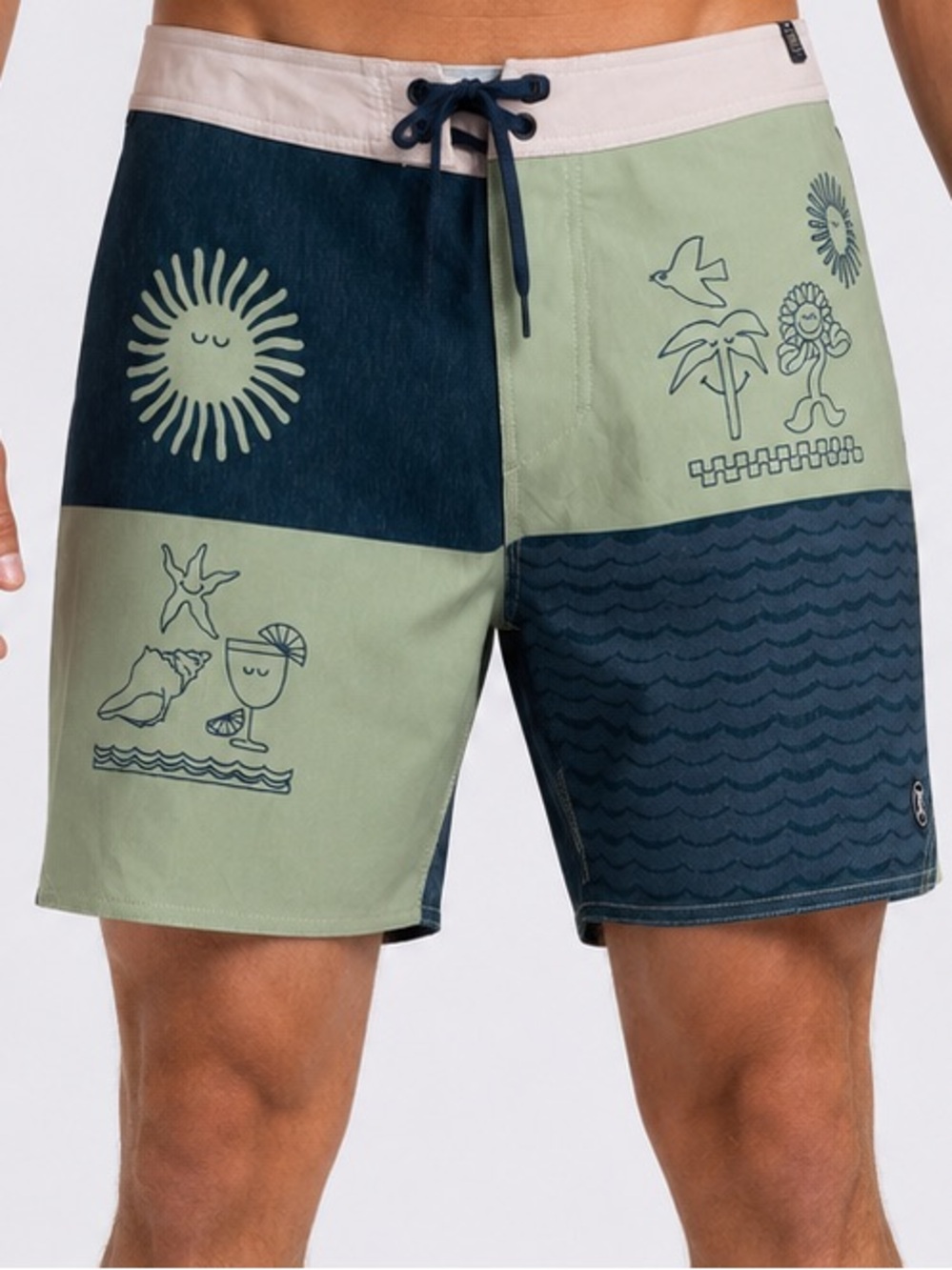 Roark Board Shorts Mens 38 Active Surf Outdoor Adventure Lifestyle Swim NEW